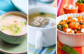 Jadual nombor 5 - sup dan sayur -sayuran